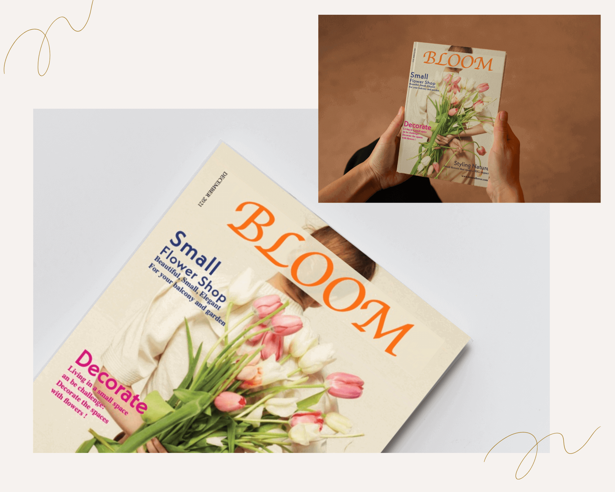 Bloom Flower Shop Magazine Cover